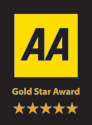 AA Gold Award 5 star