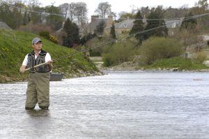 salmon fishing river tweed